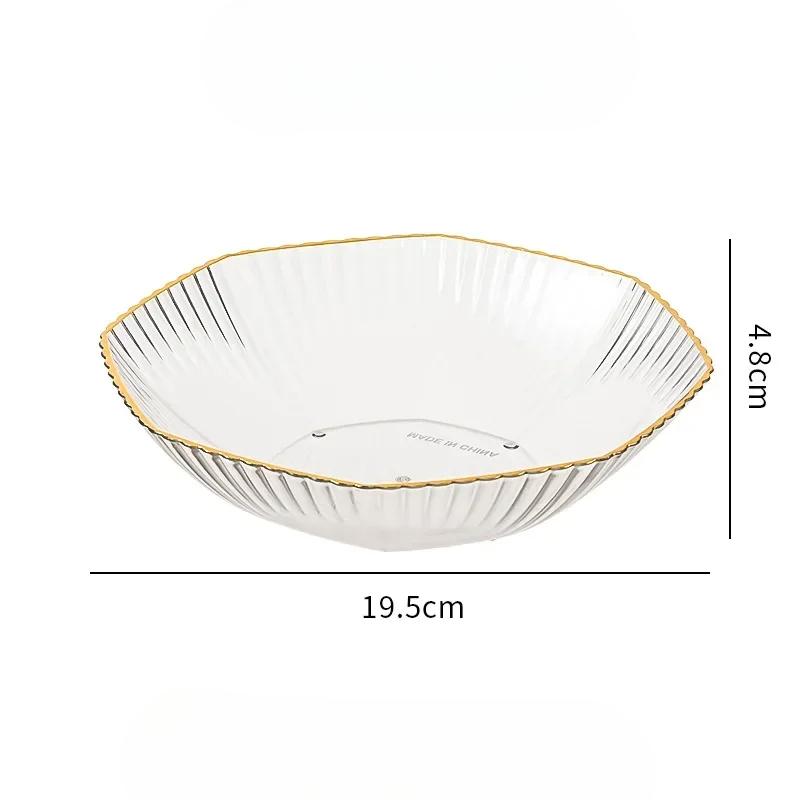 1 шт., сервировочные тарелки, столовая посуда, раздельное блюдо из ПЭТ, подставка для закусок, конфет, торта, миска, тарелки для еды и фруктов, набор столовых приборов