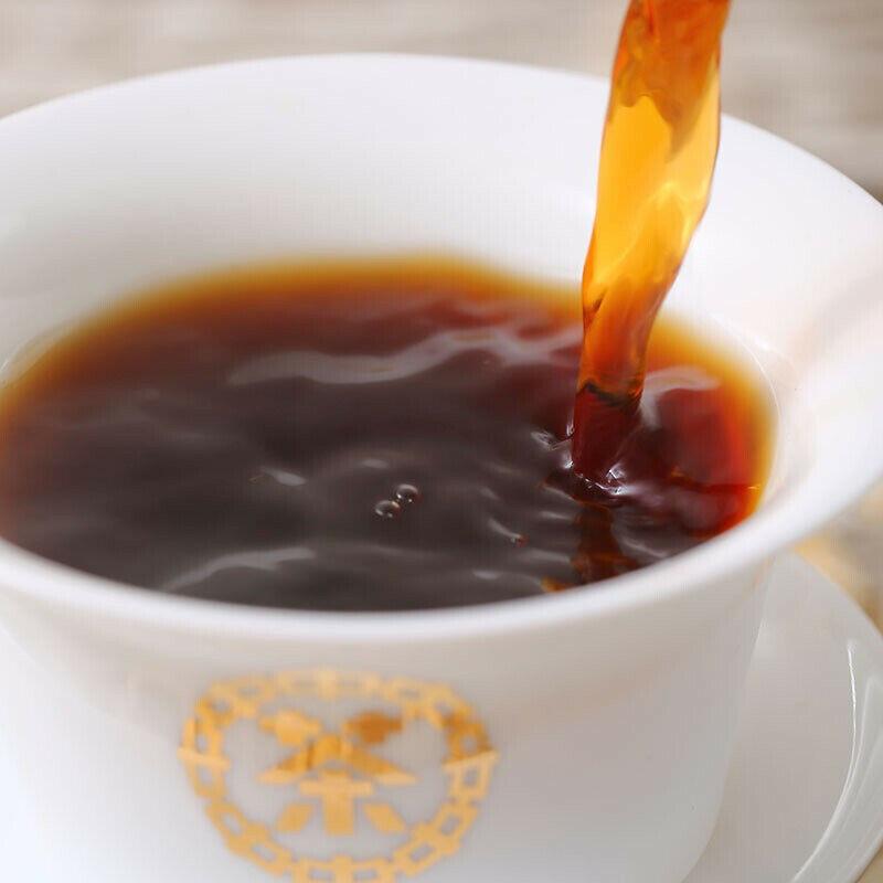 8218 Чай Wuzhou LiuPao Jiao Cang LiuBao Black Dark Tea Basket Hei Cha 500г/1,1 фунта