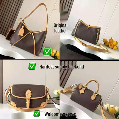 Оригинальная Сумка-Клатч из Натуральной Кожи Гуанчжоу: Сумка для стружки, Маленькая Багет, Круассан, Подушка, Нано Ведро, Почтальон.