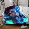 1pc Demon Slayer2 Blanket, Gift, for Men and Women, Soft Blanket, Good for Sofa Bed Couch Travel, Lightweight Flannel Blanket