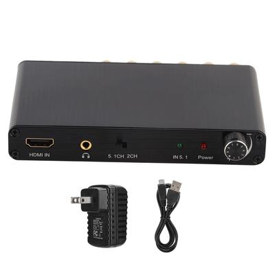 Адаптер-конвертер 4K 3D HDMI 5.1 в аналоговый выходной цифровой декодер