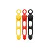 3/5/7/12/18/24Pcs Silicone Cable Tie Earphone Phone Charger Computer Power Cord Bundling Strap Reusable Elastic Wire Management Organizer Wrap