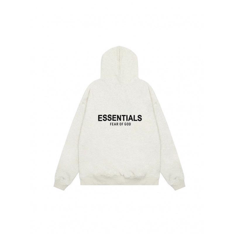 Свитшот с капюшоном из 100% силикона с черным флоком - FOG Double Line ESSENTIALS Модный Бренд 2025