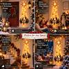 Christmas Wall Hanging Resin Lighted Christmas Hanging Decoration Nativity Scene Wall Decoration Decorative For Garden Church