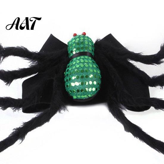 Non Restraining Pet Clothing for Active Pets Spider Costume, Halloween Cat Outfit with Skull Face, Black Cute Transformation Birthday Holiday Apparel