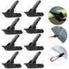 10/15/20Pcs Awning Clamp Tarp Clips Snap Hangers Tent Camping Survival Tighten Tool for Outdoor Camp Hike Camping Equipment Sale