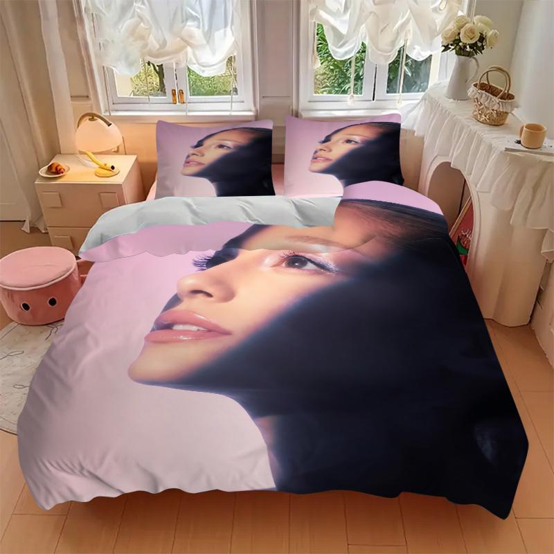 3Pcs Elegant Shadow Portrait Bedding Sets For All Sizes New 3D Printed Bed Cover Comforter Duvet Cover Pillowcase Bedroom Decoration