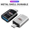 Мини-конвертер-адаптер для зарядки с интерфейсом USB Type-C на USB-A для Cadillac Логотип Escalade CTS ATS SRX XTS XT5 STS CT5 CT6 BLS XLR