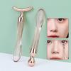 Металлическая палочка для массажа лица «рыбий хвост», аппликатор для крема для глаз против морщин, маска, шпатели для смешивания, совок для массажа глаз, бьюти-бар для лица