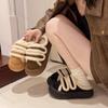 Fashion Warm Cotton Slippers Women New 2024 Winter Platform Shoes Soft Plush Thick Sole Casual Snow Shoes Ladies Plush Warm Slippers
