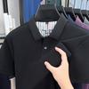Light Luxury High-quality Summer Pure Cotton Lapel Short Sleeved T-shirt Fashion Trend Polo Shirt Top