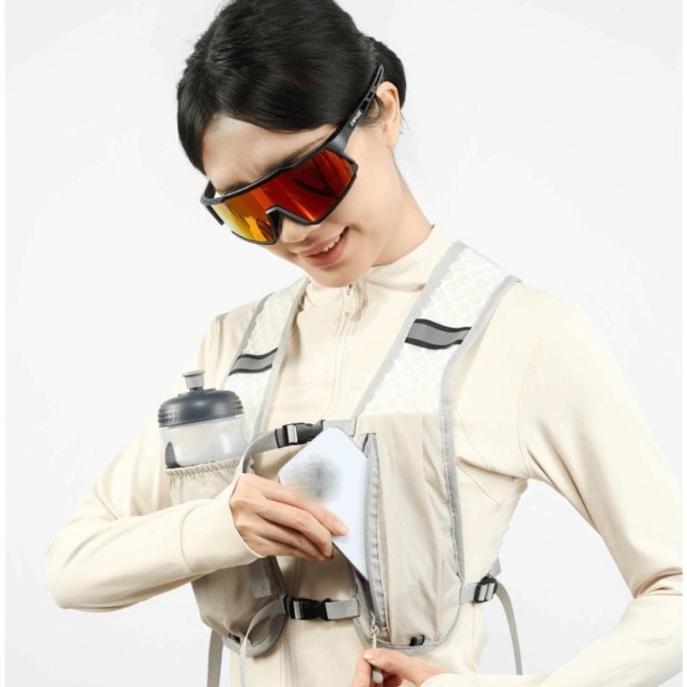 Дышащий беговой гидратационный жилет-сумка Водонепроницаемый уличный беговой жилет Пеший туризм