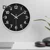 Настенные часы Кварцевый механизм Четкий дисплей Большие трехмерные цифры Бесшумная работа Питание от батареек Нетикающие часы