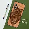 Turtle Elephant Dragon Wood Case For Xiaomi Redmi Note 12 11 10 9 Pro 12S 11S 10S 9S Back Cover For Redmi 12 9C 10C 12C
