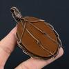 Cameo Lady Craved Face Gemstone Медная проволока Wrap Handmade Pendant Jewelry Gift