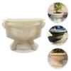 Flower Pot Crafts Mold Desktop Decor Crystal Plastic Concrete Cement Mould Storage Box Epoxy Resin Molds for Garden Home