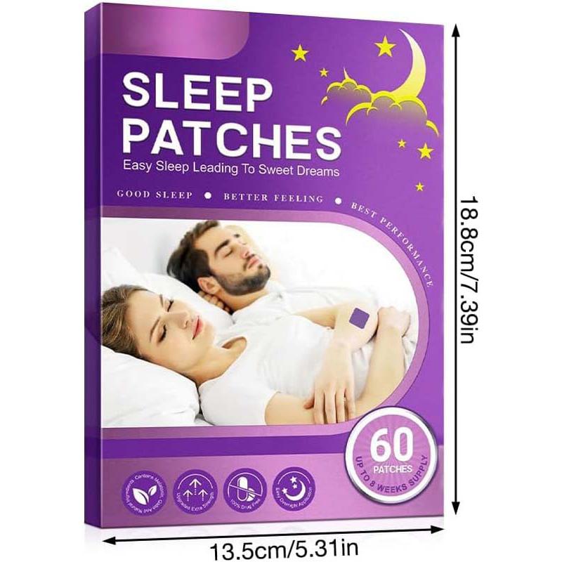 60 пластырей для сна, натуральный пластырь для улучшения сна, пластырь для сна для взрослых