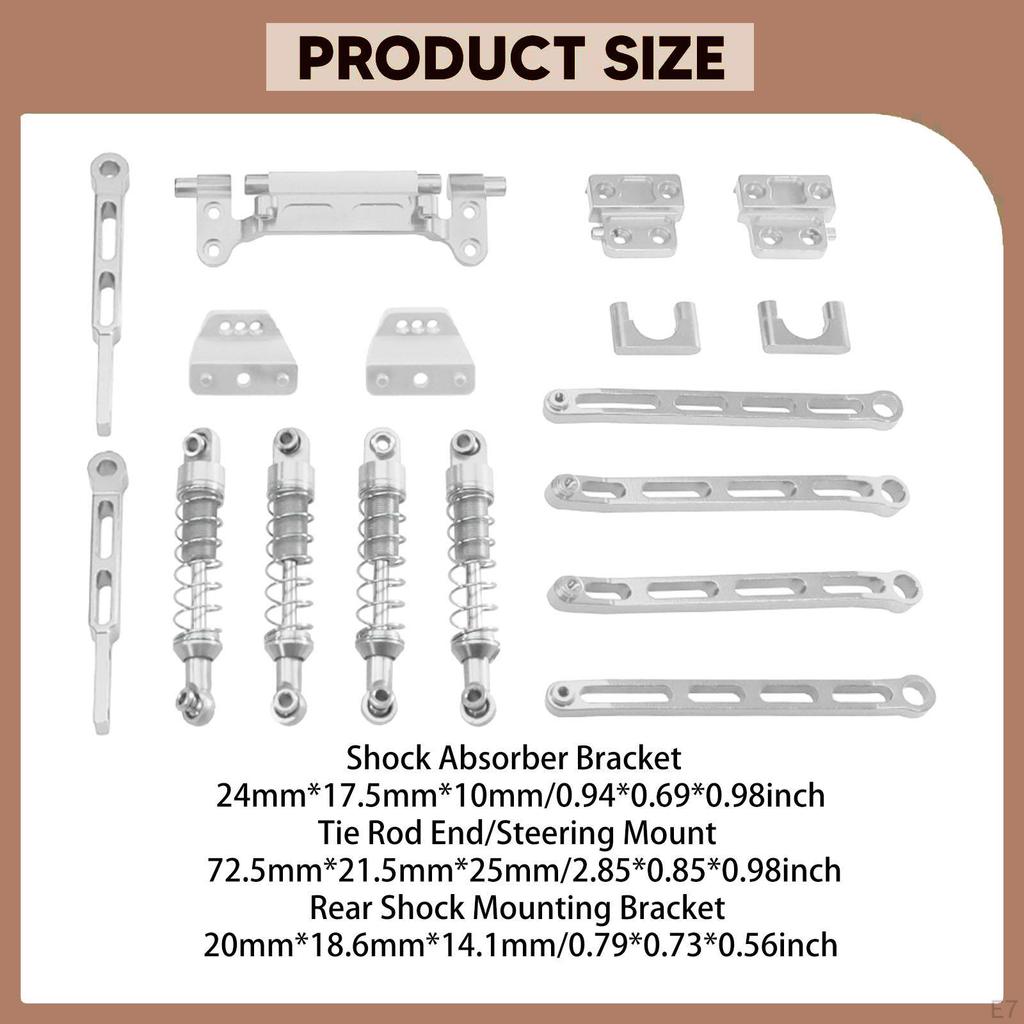 Metal Shock Absorber Mount RC Car Parts Modification Spare Part Professional Replacement Upgrades