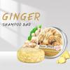 New Ginger Handmade Hair Growth Shampoo Soap Cold Processed Soap Hair Shampoo Bar 100% Pure Plant Hair Shampoos Hair Care
