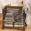 Laundry Basket Cart Dirty Clothes Convenient Multifunction Organizer Rolling Hamper
