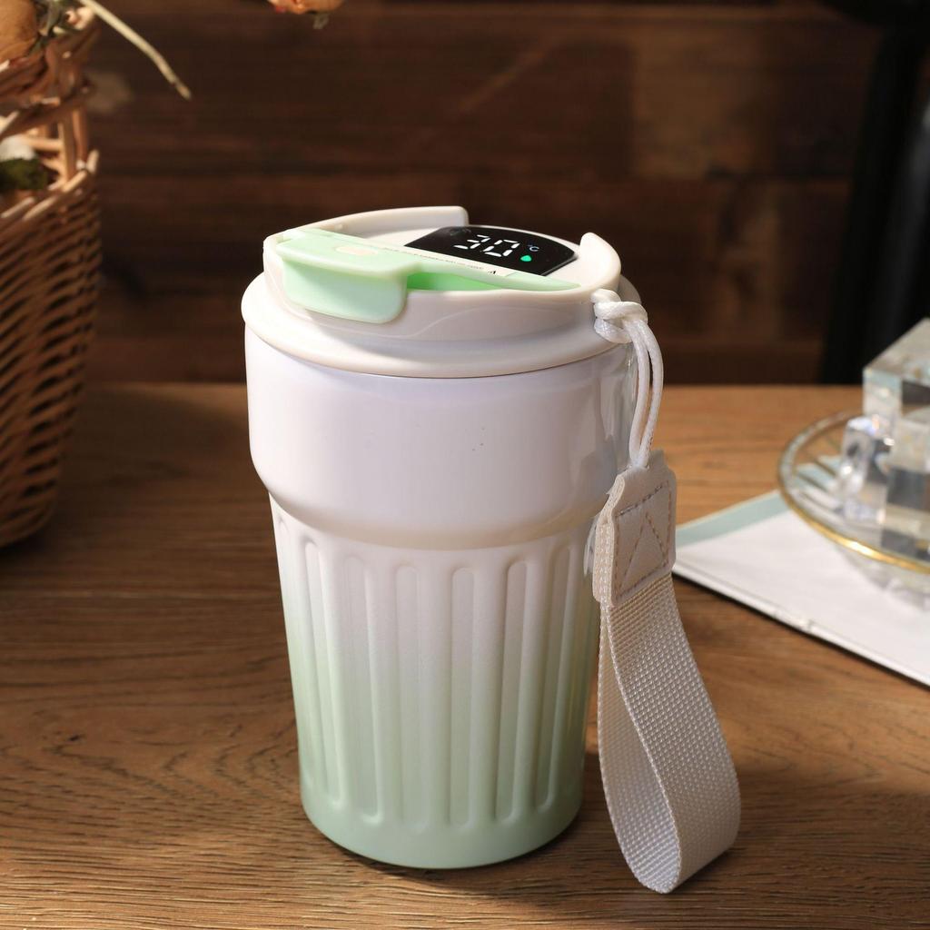 "Smart Temperature Classic Coffee Cup: Portable & Stylish 316 Stainless Steel Event Gift"