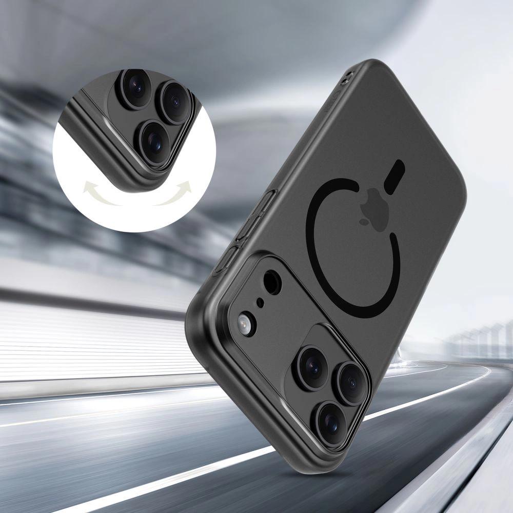Etui Tech-Protect MagSlim MagSafe na iPhone 17 - czarny mat