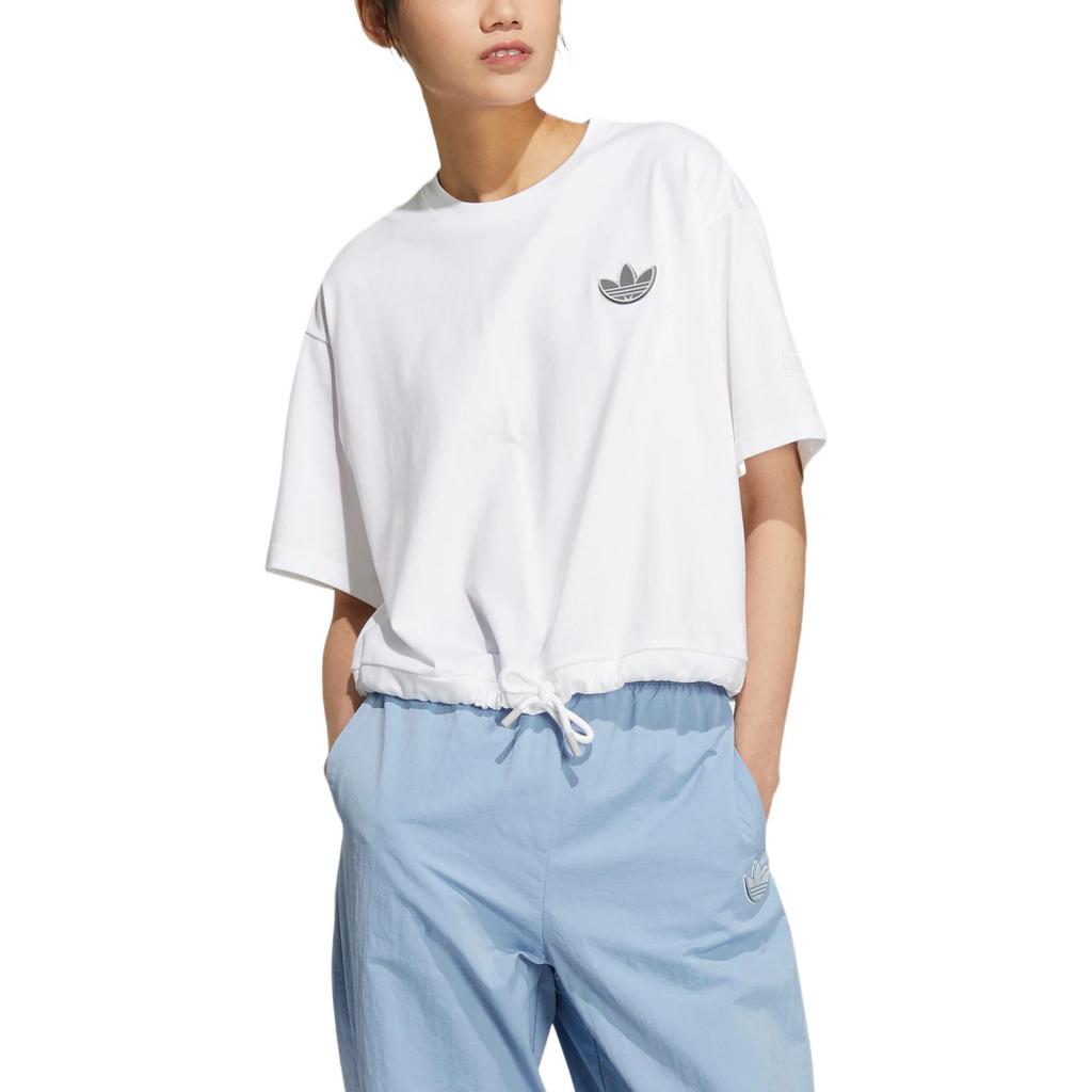 Adidas Originals ADICOLOR T Shirts Women's White Crew Neck Moderate HS1920