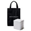 DEAN DELUCA Small Box and Cooler Medium Set & Three-Tier Bag, Black,