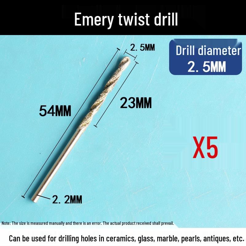 Jade Grouting & Tile Drill Bit - Hollow Needle Design for Precision