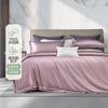 Mercury produces Belle Home Textile 100S double stranded long staple cotton satin embroidered four piece set with hyaluronic acid technology