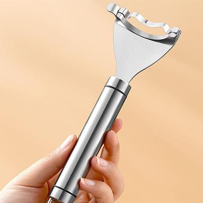 Кукурузочистка из нержавеющей стали Кукурузочистка с эргономичной ручкой Легко очищает отдельно и наслаждается свежей кукурузой Овощечистка из нержавеющей стали