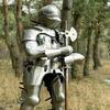 Medieval Knight Full Body Armor Suit Handmade Steel Warrior Battle Epic Crusader Armor for LARP, Cosplay Collectors 18 Gauge