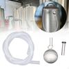 Beer Keg Siphon Tube Easy To Use Powerful Compact Ball Accessories Brew Suction Device