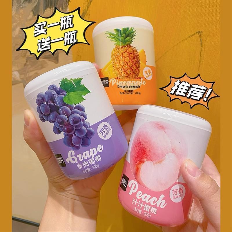 Автомобильный освежитель воздуха - Аромат персика, ананаса, винограда, Долговечный устранитель запахов для туалетов