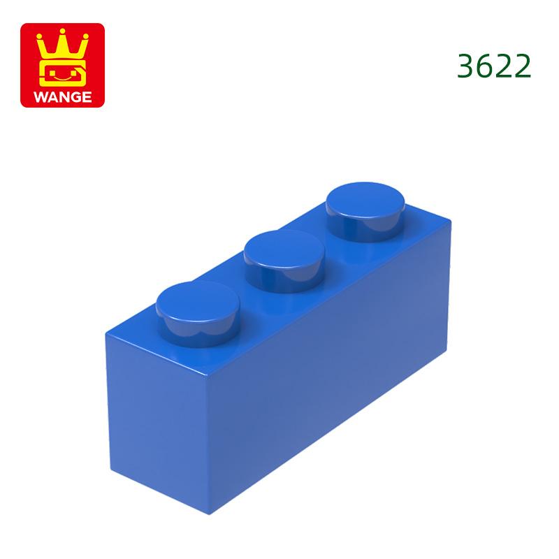 Нетоксичный 85 шт./лот 3622 1x3 точки Строительный блок Moc Классические аксессуары Совместим с Кирпич Детские игрушки Подарочная коробка