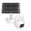 Solar Security Camera PTZ 355 Degrees Panoramic 1080P Home Surveillance System with 2 Way Audio PIR