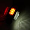 12 В 24 В светодиодный универсальный автомобильный грузовик боковой габаритный фонарь контурная лампа индикатор сигнальная лампа красный белый для кемпера прицеп грузовик грузовик караван фургон