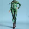 Halloween Adult Cosplay Jumpsuit With 3d Digital Print For Costume Party And Role Play