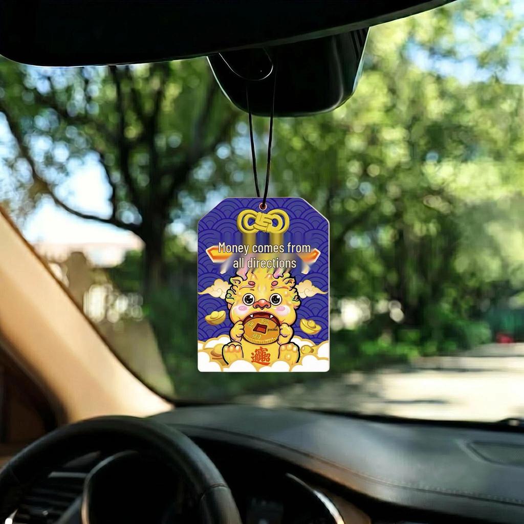 Custom Car Air Freshener Pendant - Aroma Hang Tag Souvenir, In Stock