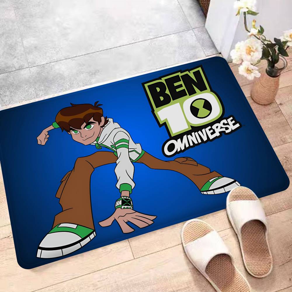 Мультяшный коврик для двери B-Ben 10, коврик для спальни и гостиной в скандинавском стиле, домашний балкон, противоскользящая альфомбра