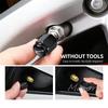 TGM3   Car Tire Wheel Valve Caps Cover Metal Car Keychain Keyring for Mercedes Benz AMG W177 W176 X166 X167 C257 C218 X253 C118 C117