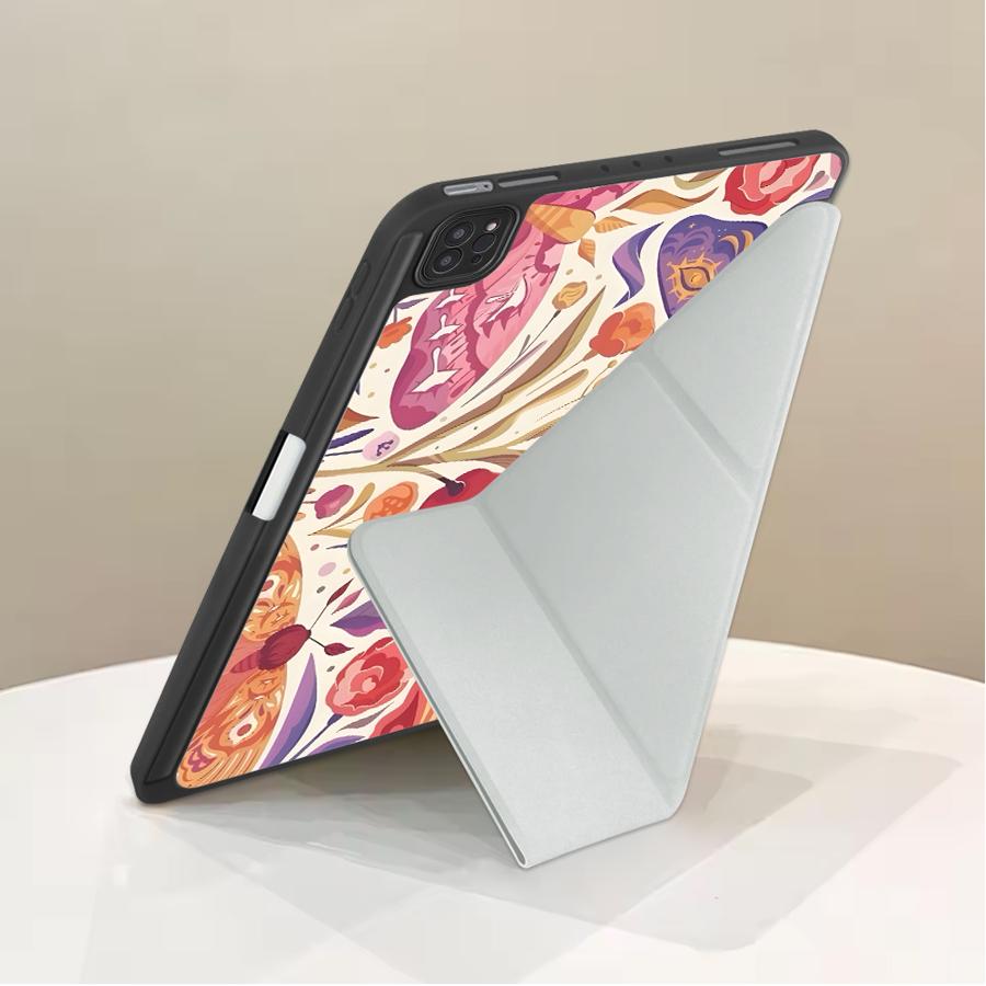 Чехол-подставка для планшета iPad Pro 2025 Mini 6 7 Pro 11-го 10-го 9-го 8-го 7-го 12,9 дюйма Air 4 5 M3 M2 1 2 M4 11 дюймов Мультяшный