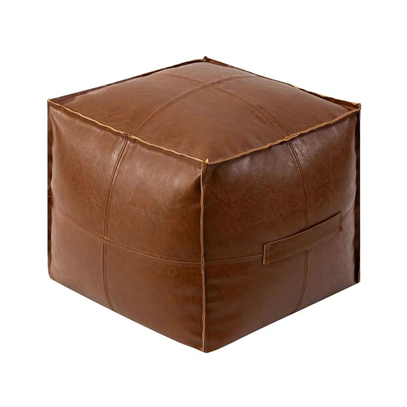 Квадратный набивной марокканский пуф пуфик подставка для ног квадратная напольная подушка подставка для ног для гостиной спальни и под стол