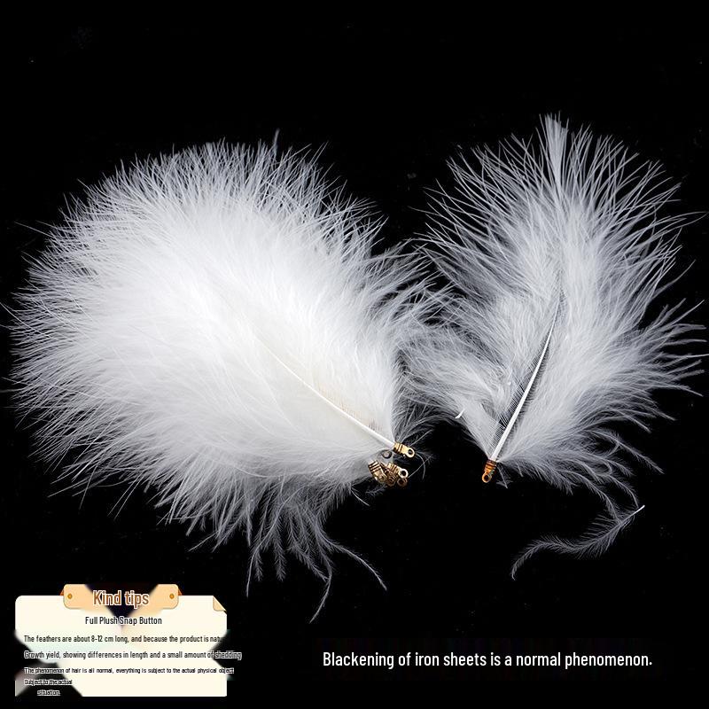 White Feathers for DIY Handmade Clothing & Jewelry Accessories