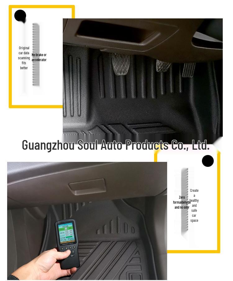 Коврики TPE для пола и коврик в багажник Chevrolet Malibu: Водонепроницаемый, Экологичный, Подходит для моделей 20 лет и XL.