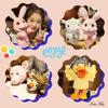 Ludus Felix Hand Puppet [Tested by a domestic testing institution] Puppet show glove puppet ventriloquism plush toy (Pink Rabbit)