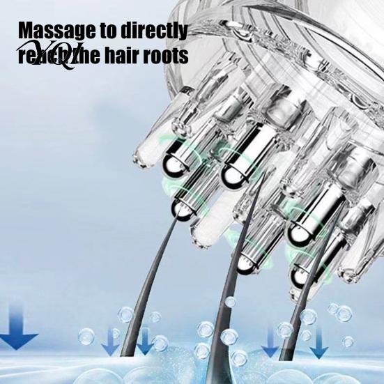 Scalp Treatment Comb Hair Oil Applicator for Men Women, 8ML Essence Tool, Root Massage Precise & Even Application, Dispenser Growth Brush
