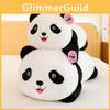 Stuffed Cartoon Panda Animal Short Plush Toy Lulls Children To Sleep As A Gift