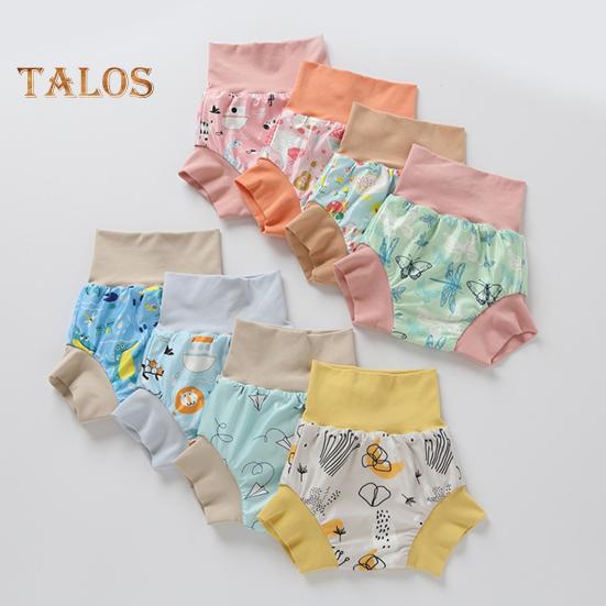 Детские плавки для плавания с 3-слойной защитой, полотенцем от мочи, многоразовые, стирающиеся, с эластичной резинкой на талии, детские шорты для плавания