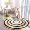 Handmade Jute Round Rug Natural Rug for Any Space Look Rustik Decor For Any Space Area